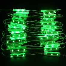 간판조명 LED 3구모듈 녹색