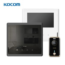 코콤 아날로그방식 4선식 인터폰 비디오폰 KCV-S701 초인종포함