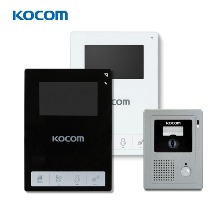 코콤 아날로그 인터폰 비디오폰 KCV-434 초인종포함